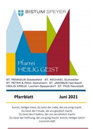 Pfarrblatt Juni 2021