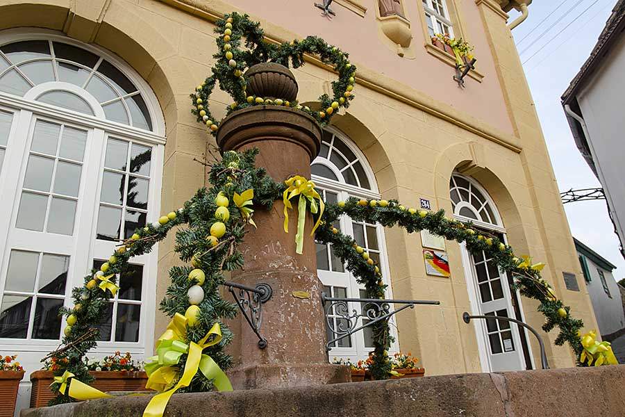 Andacht am Osterbrunnen in Hambach entfällt