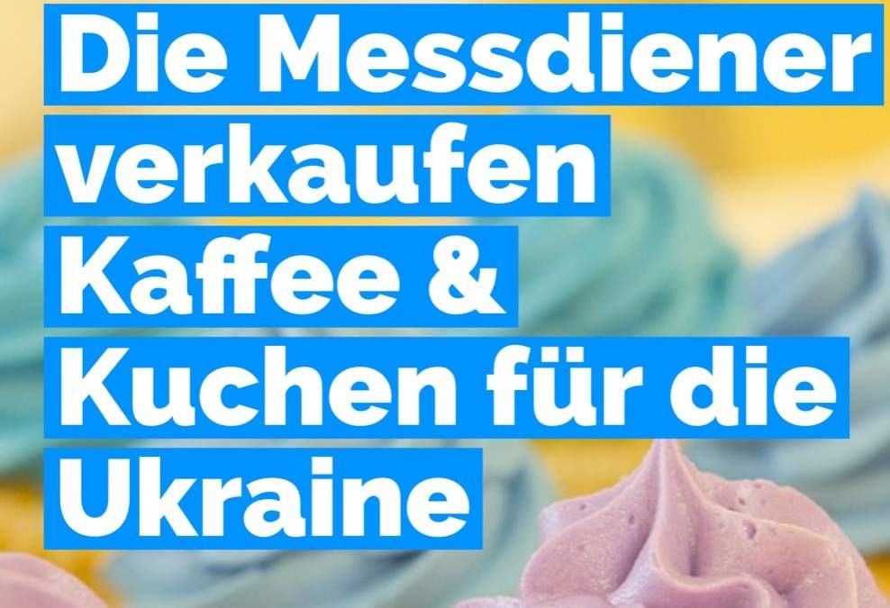 Lachen-Speyerdorf: Messdiener verkaufen Kaffee und Kuchen für die Ukraine - kommenden Samstag ab 16 Uhr