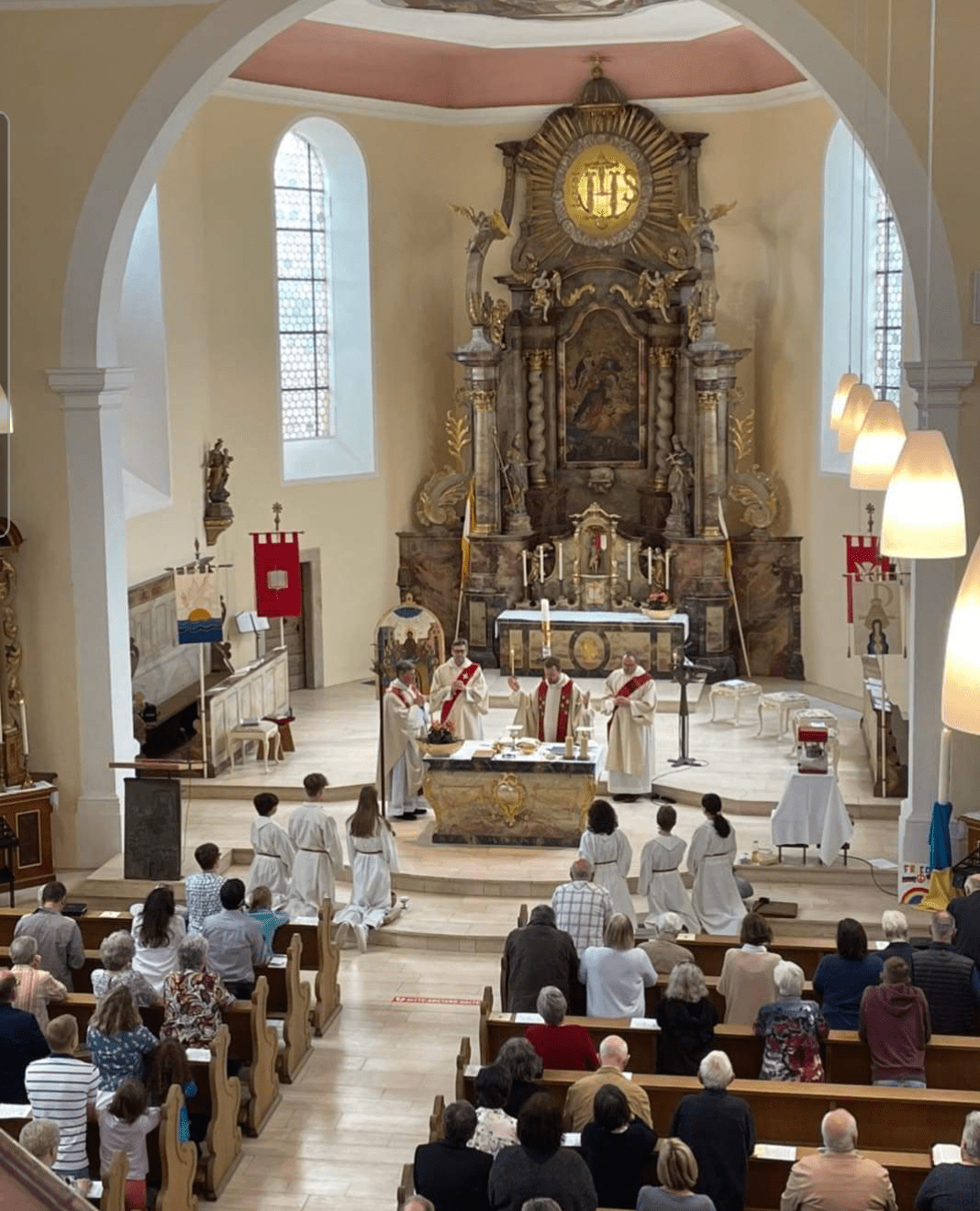 Patrozinium, Gottesdienst, Popcorn und der Heilige Geist