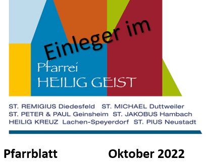 Gemeinde St. Remigius: Änderungen beim Pfarrblattbezug – Umstellung auf Lastschrift