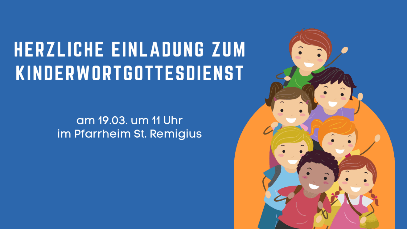 Kinderwortgottesdienst im Pfarrheim St. Remigius