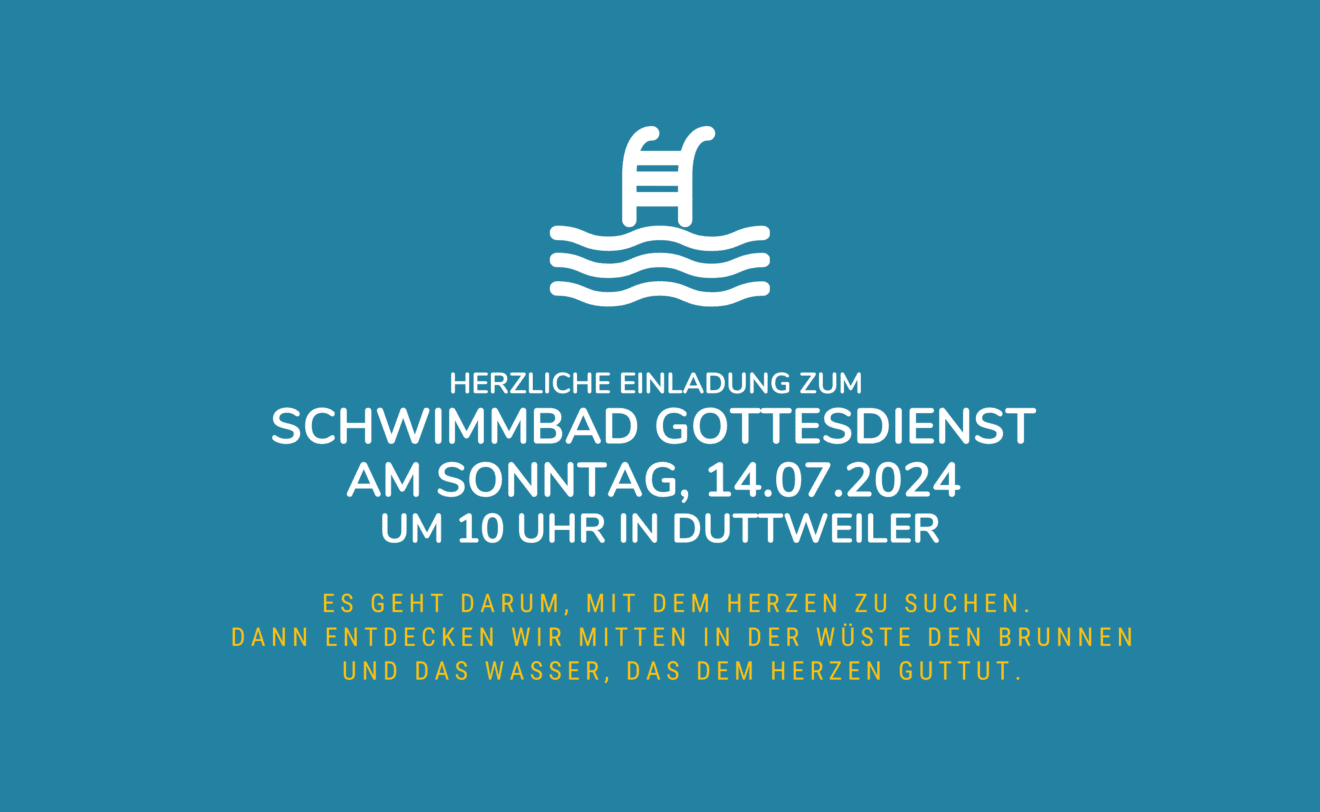 Duttweiler feiert Gottesdienst im Freibad