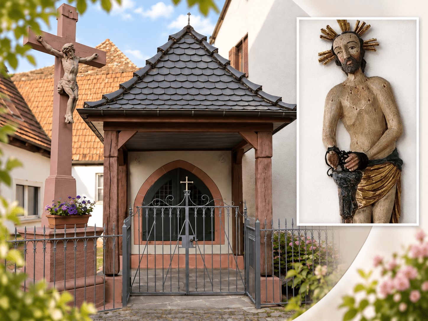 Bildhäusel Geinsheim mit Geißelheiland